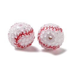 Harz Strass Perlen&nbsp;RESI-WH20005-011A