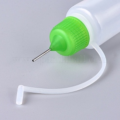 Flacons à embout applicateur d'aiguille en polyéthylène (pe)&nbsp;TOOL-WH0119-63D-15ML