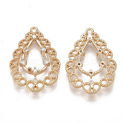 Pendenti in ottone in filigrana&nbsp;KK-T038-339G