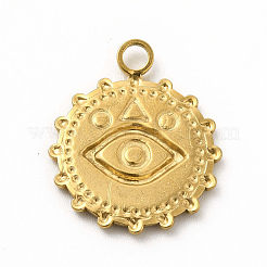 Pendentifs en acier inoxydable 304&nbsp;LS-STAS-M305-15G