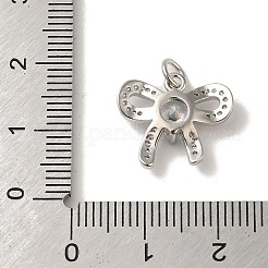 Pendentif en laiton plaqué en rack&nbsp;KK-S366-20P