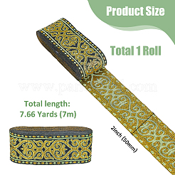Ruban polyester style ethnique 7m&nbsp;OCOR-WH0086-55