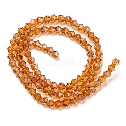 Trasparenti perle di vetro placca fili&nbsp;LS-EGLA-A039-T2mm-A28