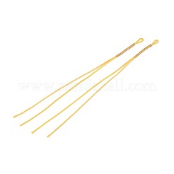 Fabrication de boucles de cordon tissé métallique en nylon&nbsp;NWIR-N017-01H