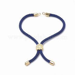 Creazione di bracciale in cordone intrecciato in nylon&nbsp;MAK-T003-02G