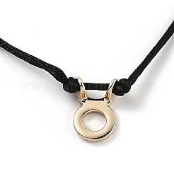 Verstellbare Armbänder aus Polyesterkordel&nbsp;LS-BJEW-H540-A04-G