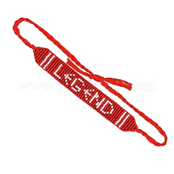 Miyuki Samen geflochtenes Perlenarmband&nbsp;BJEW-P269-26