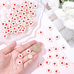 Colgantes de esmalte de aleación 80pcs&nbsp;ENAM-SC0007-69