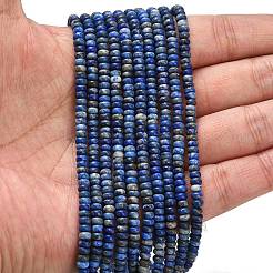 Natürlicher Lapislazuli Perlenstränge&nbsp;G-L635-A33-4x2mm-02