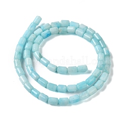 Natürliche weiße Jade perlen Stränge&nbsp;G-C084-A10-17