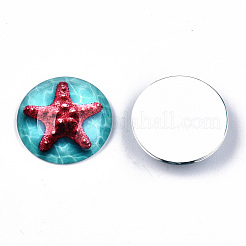 Cabochons di vetro&nbsp;GGLA-S036-19A