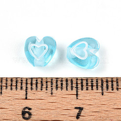 Perles en acrylique transparente&nbsp;TACR-TAC0010-01E