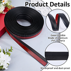 6 m lange selbstklebende Kantenschutzstreifen aus PVC&nbsp;DIY-WH0349-613A