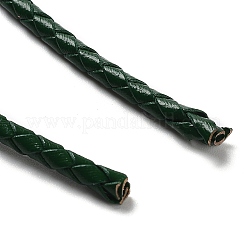 Cordon en cuir tressé&nbsp;VL3mm-17
