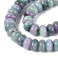 Hilos de abalorios de jade blanco natural&nbsp;G-Q613-01F-36
