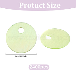 2400 pendentif en PVC à paillettes&nbsp;FIND-HY0005-24B