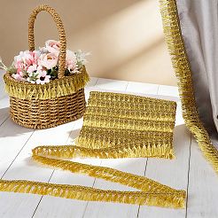 Decoración de borlas metálicas de 20 yarda&nbsp;DIY-WH0783-008