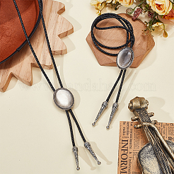 DIY Blanko Bollo Krawattenschnallen-Sets&nbsp;HJEW-HY00139