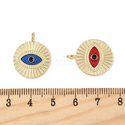 Pendentifs d'émail en alliage&nbsp;PALLOY-P312-01G-M
