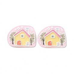 Bedruckte Acryl-Cabochons&nbsp;LS-MACR-C003-27