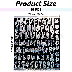 PVC-Buchstaben-Laseraufkleber-Sets&nbsp;DIY-WH20010-21