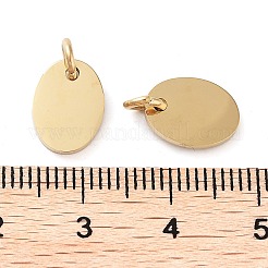 Pendentifs vierges estampés en acier inoxydable 304&nbsp;STAS-L022-182G-02