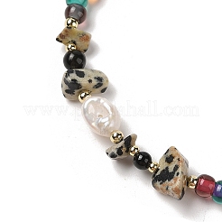 Handgefertigte Murano Perlenketten&nbsp;NJEW-L119-02G