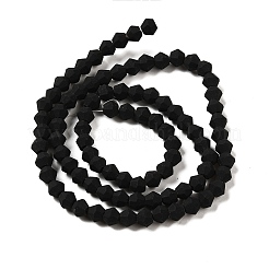 Imitano i fili di perle di vetro smerigliato del cristallo austriaco&nbsp;GLAA-F029-TM2mm-B02