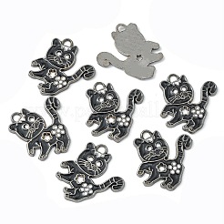 Aluminium Emaille Kätzchen Anhänger&nbsp;EA556Y-4