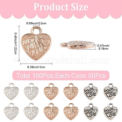 150 pz 3 colori ciondoli in lega in stile tibetano&nbsp;FIND-YW0010-27