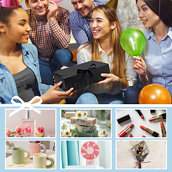 15 Stück rechteckige Geschenk-Aufbewahrungsboxen aus Papier&nbsp;AJEW-PH0007-32