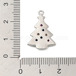 Pendentifs avec zircon cubiques à micro-pavés en laiton&nbsp;LS-KK-I380-01P