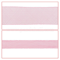 4 rouleau de ruban de gaze polyester 4 couleurs&nbsp;OCOR-HY0001-14
