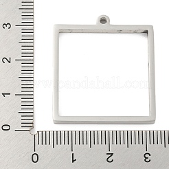 Pendenti in acciaio inossidabile 304 tagliati al laser anti-ossidazione&nbsp;STAS-U009-01B-P