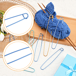 12 Stück 3 Arten Aluminium-Garnmaschenhalter für Strickutensilien&nbsp;AJEW-SP0003-79