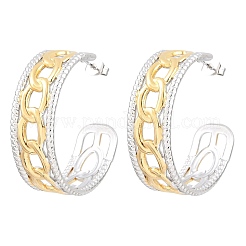 Boucles d'oreilles demi-créoles&nbsp;SA-CBA45D5-33GP