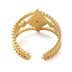 Manschettenringe aus Emaille-Edelstahl 304&nbsp;RJEW-M171-01G