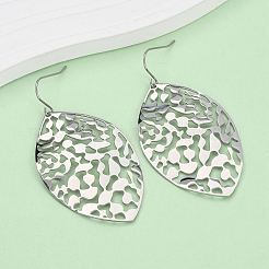 Pendientes colgantes de acero inoxidable 304&nbsp;EJEW-F393-22P