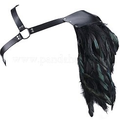 Fechtscheide aus PU-Leder und Federn&nbsp;AJEW-WH0314-233