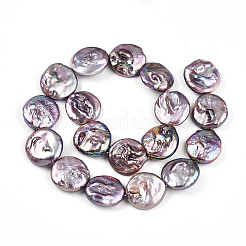 Natürliche Barock Keshi Perlen Stränge&nbsp;PEAR-S018-20A