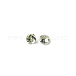 Cabujones de peridoto natural facetado&nbsp;G-I295-05C-18A-03