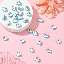 30pcs perles d'argile polymère faites à la main&nbsp;CLAY-YW0002-26A