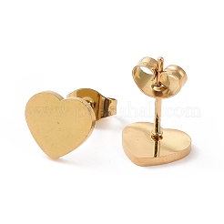 Conjunto de pendientes y collar con colgante de corazón de acero inoxidable 304 con la palabra 