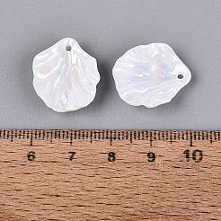 Pendentifs en plastique ccb de placage uv&nbsp;PL-N007-10