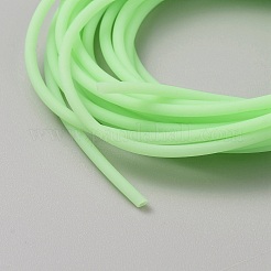 Cordon en caoutchouc synthétique tubulaire en pvc de tuyau creux de 3 m&nbsp;RCOR-WH0003-05F