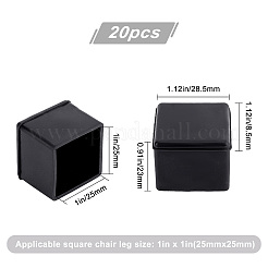 20 Stück PVC-Bodenschoner für Stuhlbeine&nbsp;FIND-GF0003-36