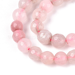 Tinti bianco naturale perle di giada fili&nbsp;G-T139-6mm-60-06