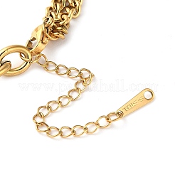 Armband aus 304 Edelstahl&nbsp;STAS-Z055-01G