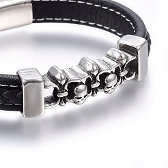 Bracelets de cordon en cuir&nbsp;BJEW-G603-20