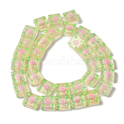 Fili di perline do vetro trasparente&nbsp;LAMP-K037-11C